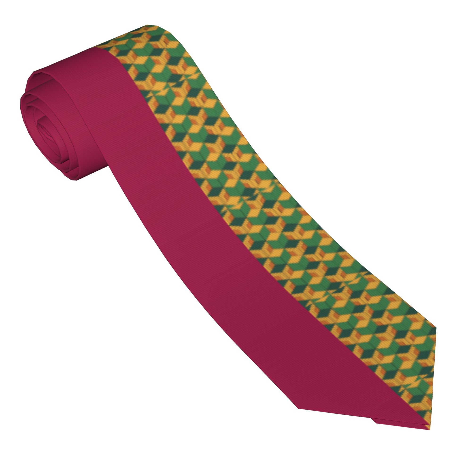 Skinny Tie Men - Demon Slayer Neckties Skinny 8 cm