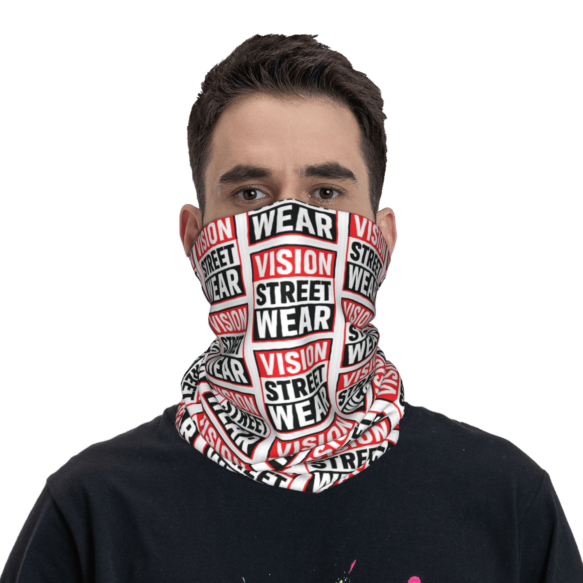 Neck Warmer Tube - Visions Street Wears Winter Headband Neck