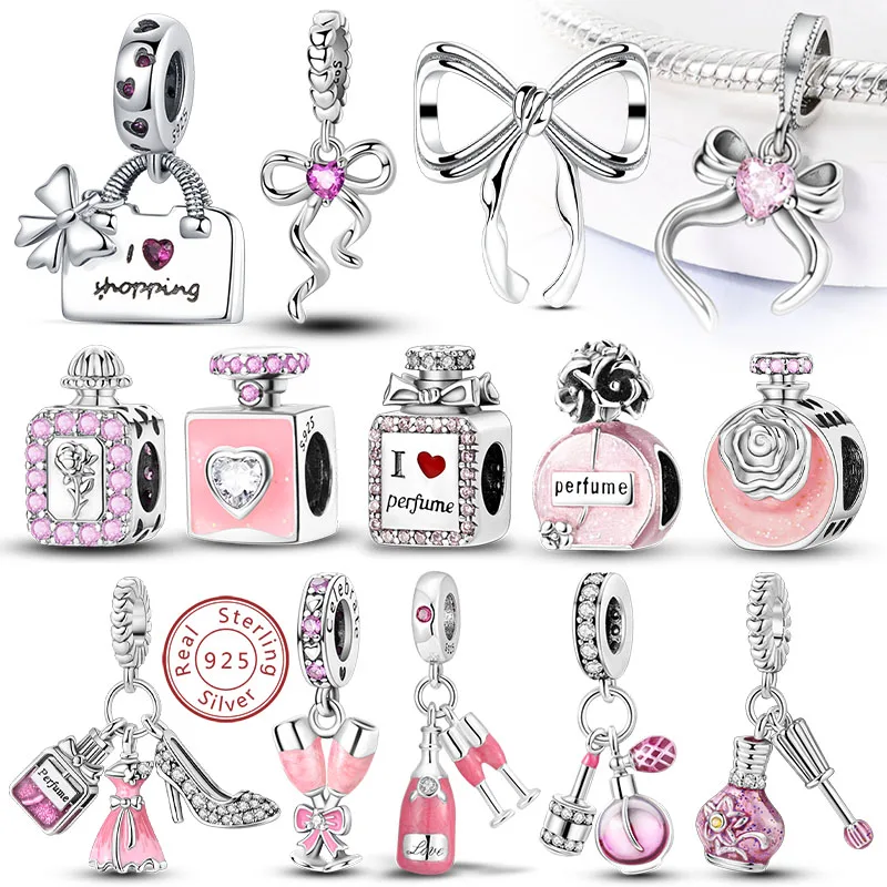 Tie Clip Silver - Fit Original 925 Sterling Silver Charms
