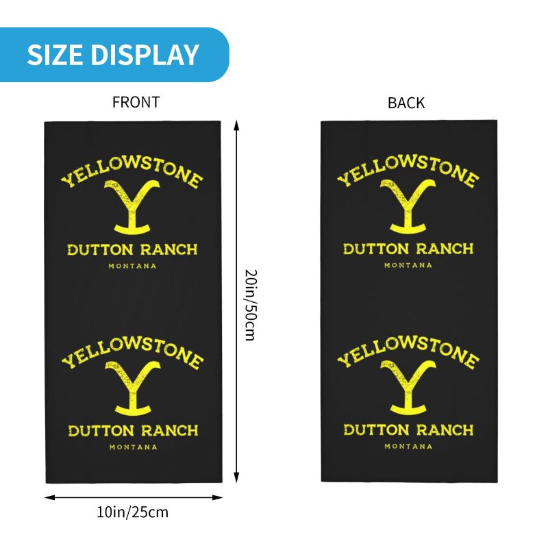 Yellowstone Dutton Ranch Print – обзор и цена Neck Warmer Tube