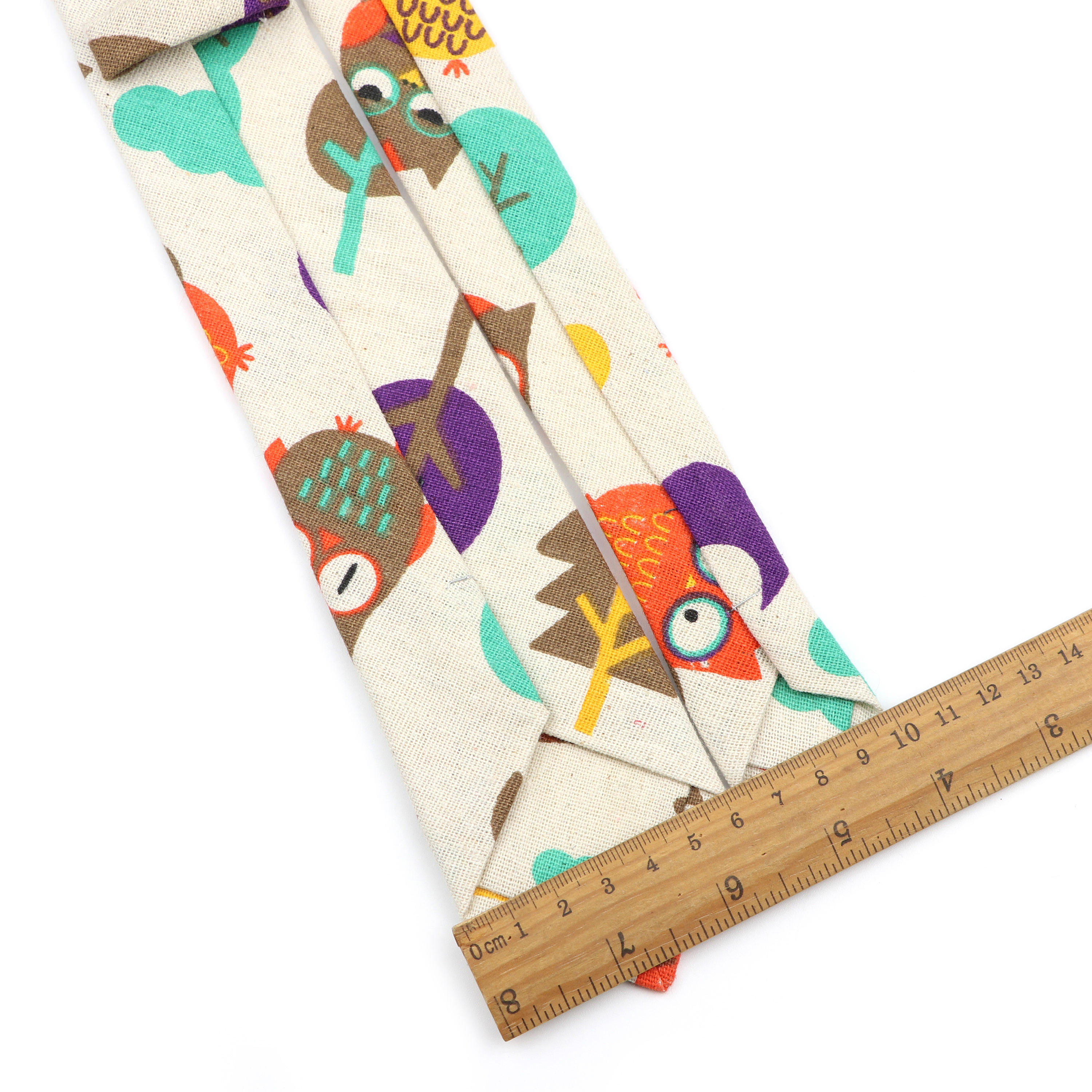 Novelty Cartoon Linen Tie For  – обзор и цена Skinny Tie Men
