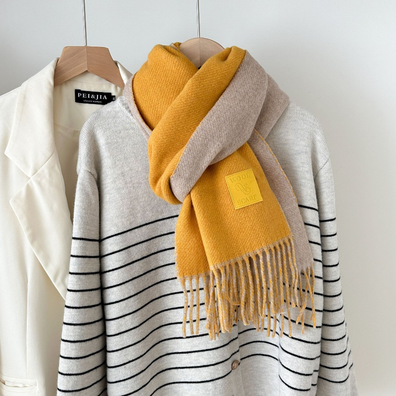 New Luxury Design Wool Scarf W – обзор и цена Muffler Men Wool