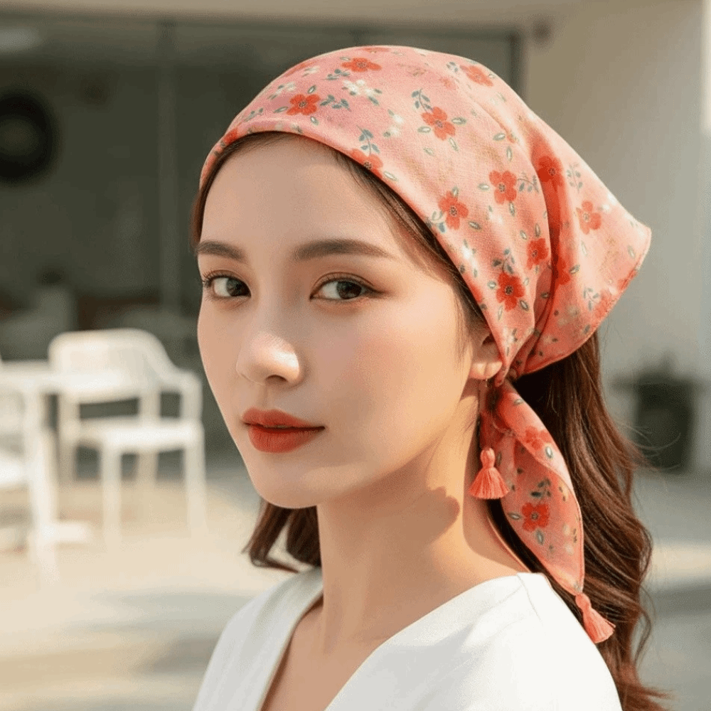 Neck Wrap Cotton-Linen Square  – обзор и цена Bandana Cotton