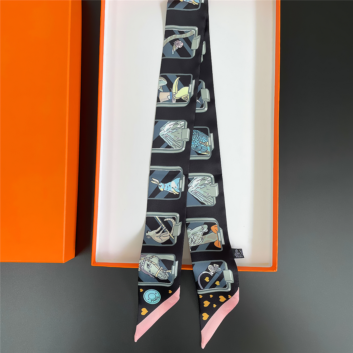 Brand Design Twill 100% Silk S – обзор и цена Silk Neck Scarf