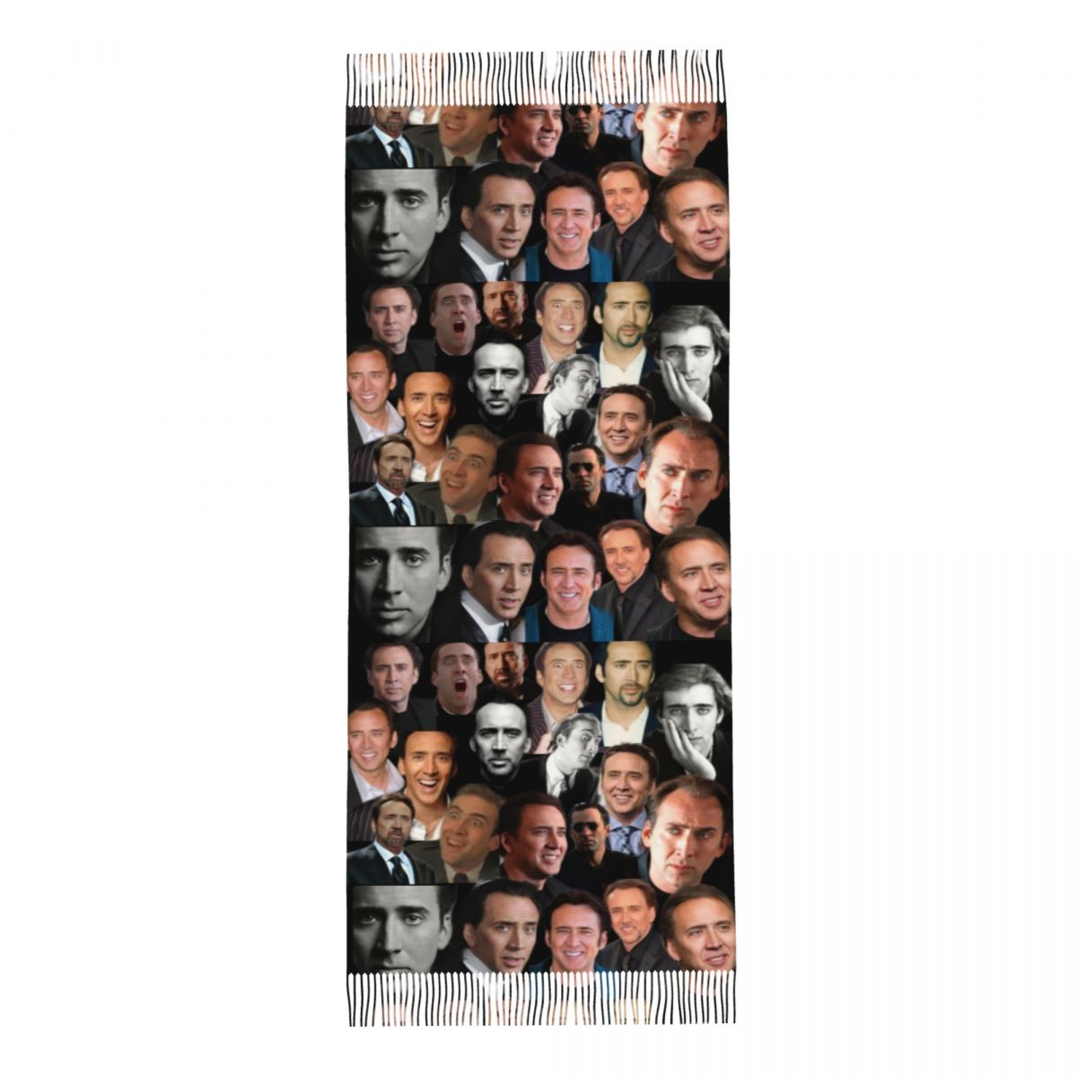 Nicolas Cage Colllage Shawl Wr – обзор и цена Pashmina Wrap Large