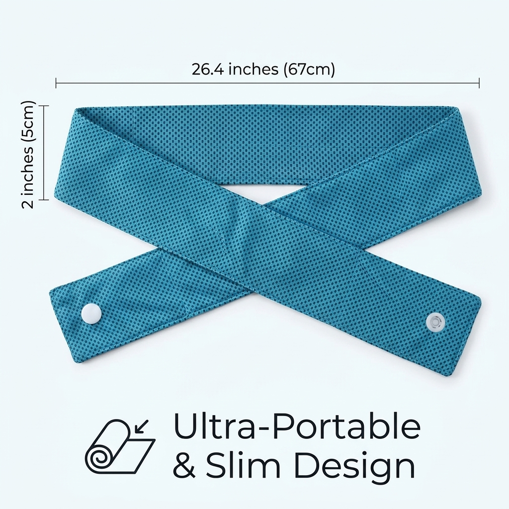 Cooling Neck Gaiter Scarf Band – обзор и цена Silk Neck Scarf