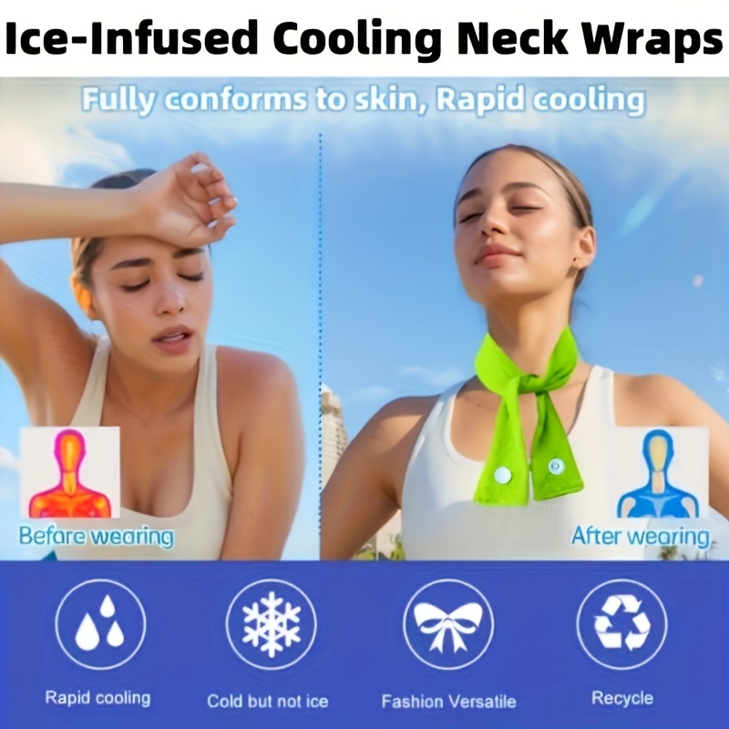 Cooling Neck Gaiter Scarf Band – обзор и цена Silk Neck Scarf