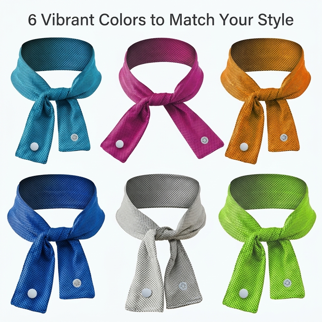 Cooling Neck Gaiter Scarf Band – обзор и цена Silk Neck Scarf