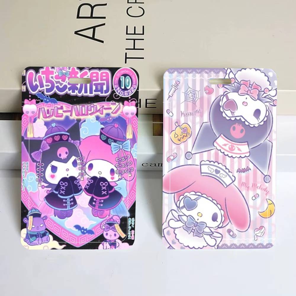 Cute H-Hello K-Kitty Kuromi ID – обзор и цена Lanyard Badge Holder