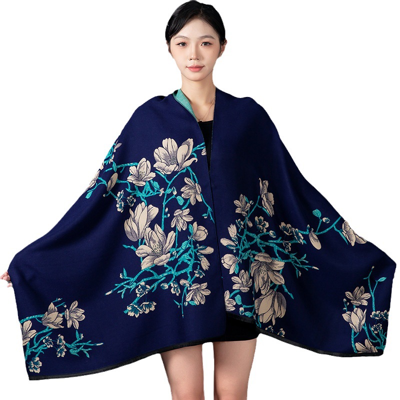 Women Winter Shawl Cashmere Sc – обзор и цена Woven Scarf Blanket