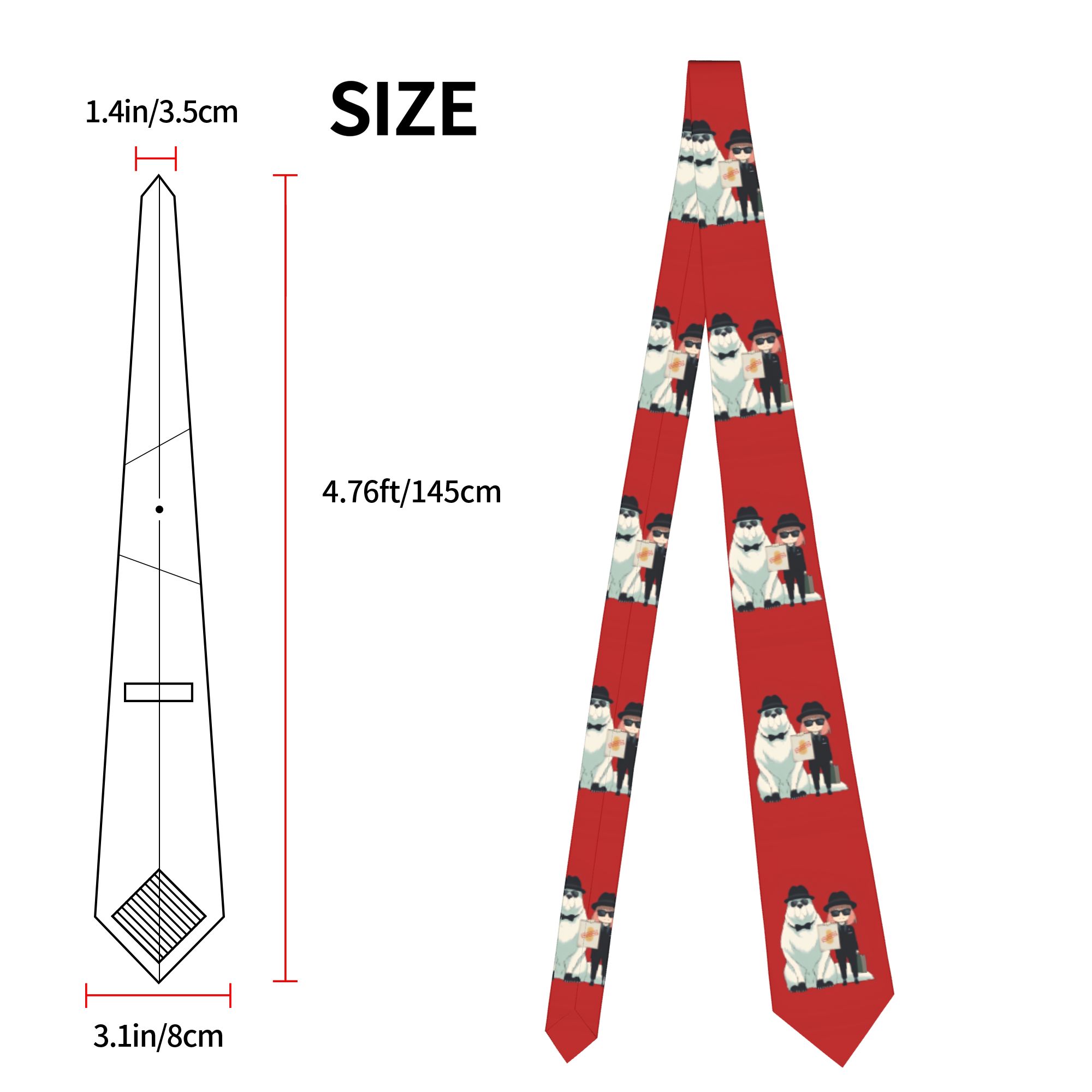 Spy x Family Necktie Men Women – обзор и цена Skinny Tie Men