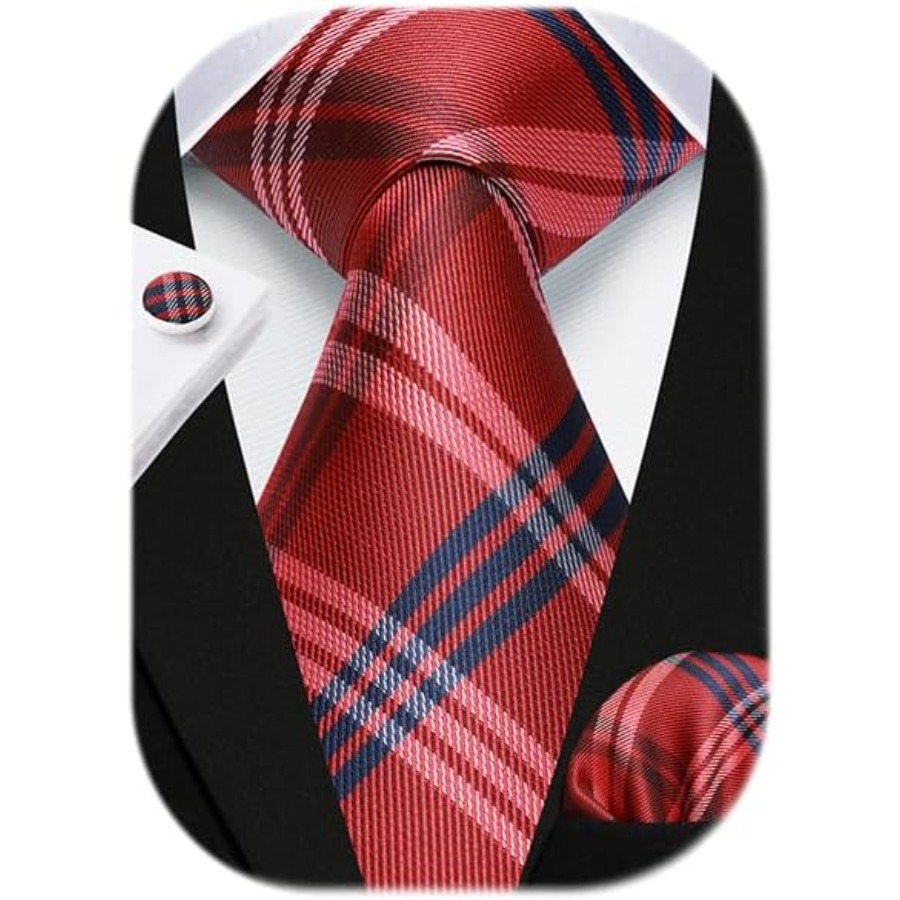 Mens Ties Set Stripe Plaid Tie – обзор и цена Silk Tie Striped