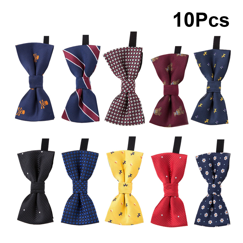10Pcs Children's Small Bow Tie – обзор и цена Bow Tie Pre Tied