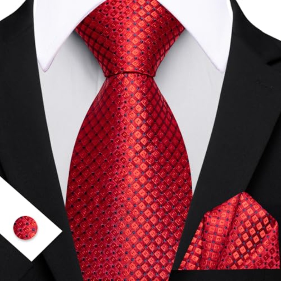 Men Plaid/Striped Ties Set Sil – обзор и цена Silk Tie Striped