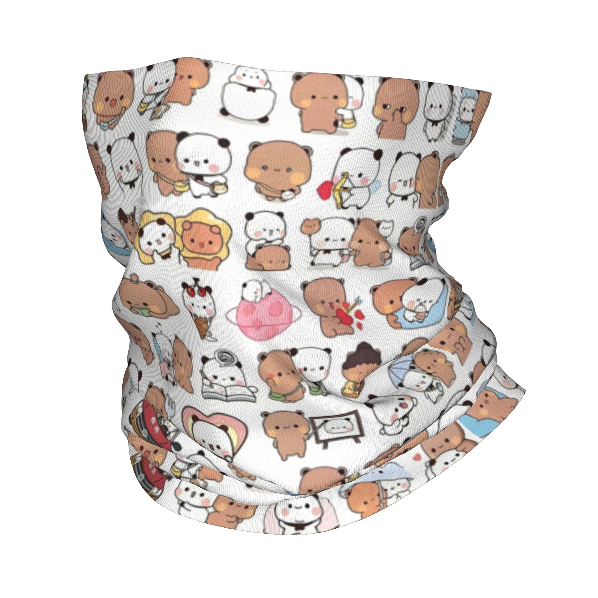 Custom Bear Cartoon Peach And  – обзор и цена Neck Warmer Tube
