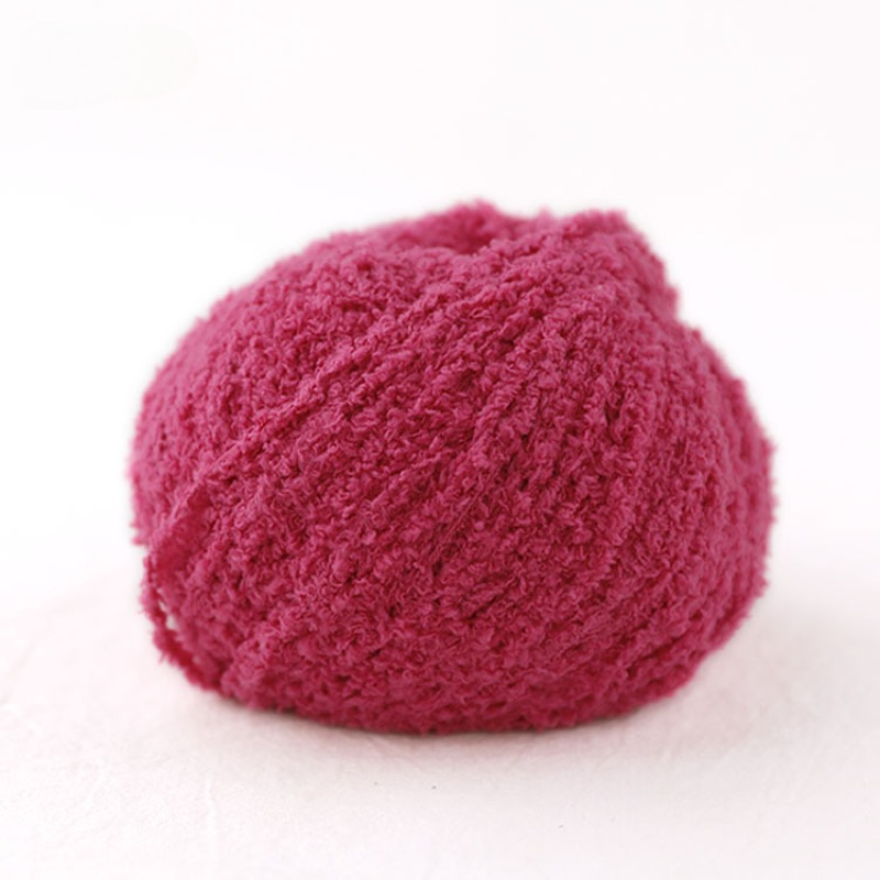 50g Short Plush Yarn 70m, DIY  – обзор и цена Woven Scarf Blanket