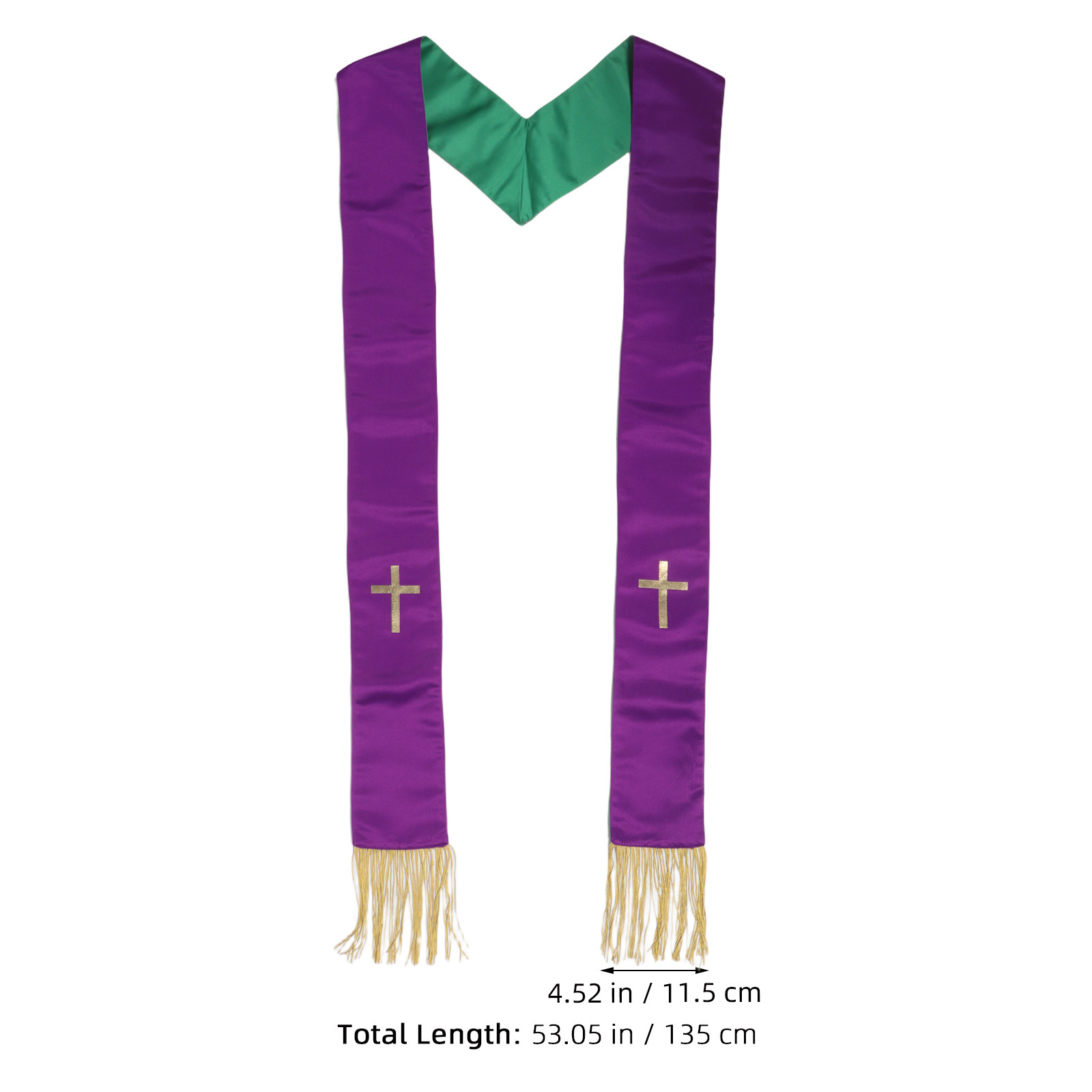 Reversible Embroidered Pastor  – обзор и цена Stole Wedding Shawl