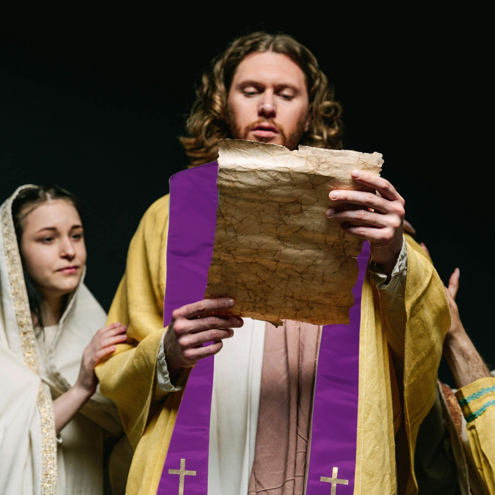 Reversible Embroidered Pastor  – обзор и цена Stole Wedding Shawl