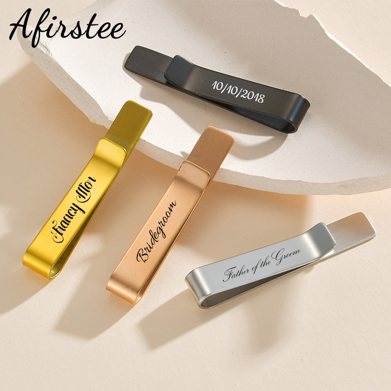 Afirstee Stainless Steel Engra – обзор и цена Tie Bar Set Gift