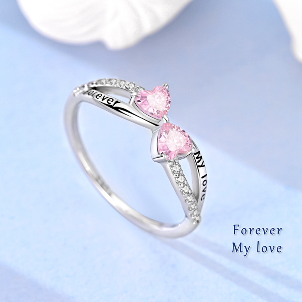 925 Silver Pink Zircon Bow Cat – обзор и цена Tie Clip Silver