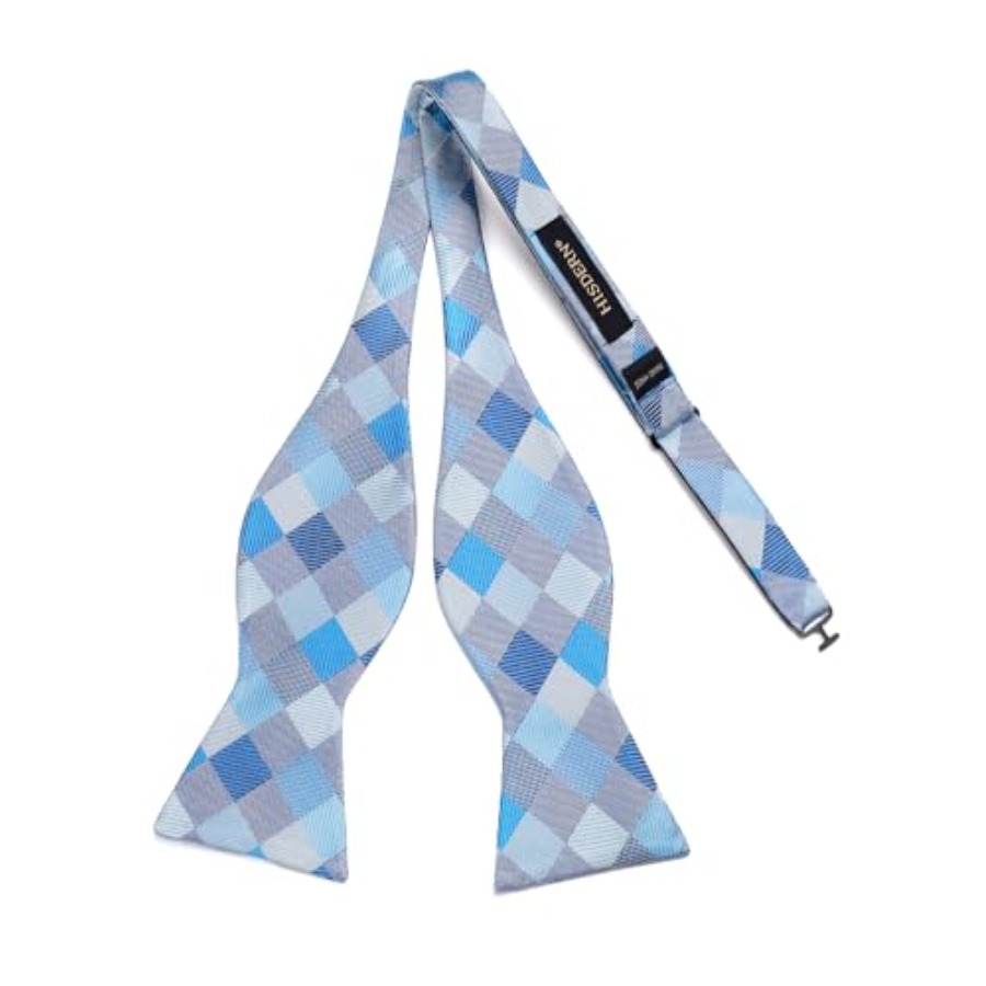 Bow Ties for Men Check Plaid S – обзор и цена Handkerchief Cotton Men