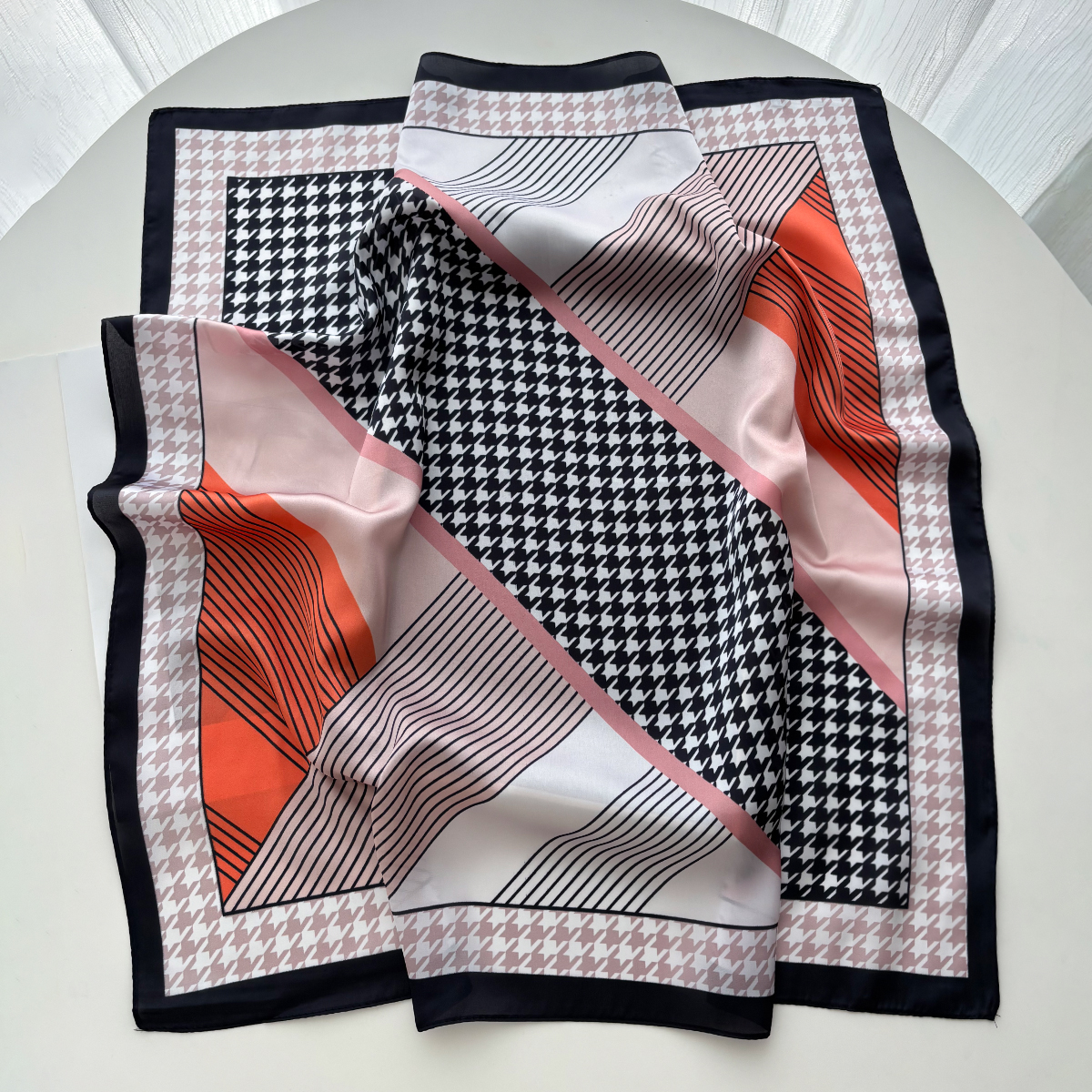 New Printed Square Scarf For W – обзор и цена Scarf Silk Square