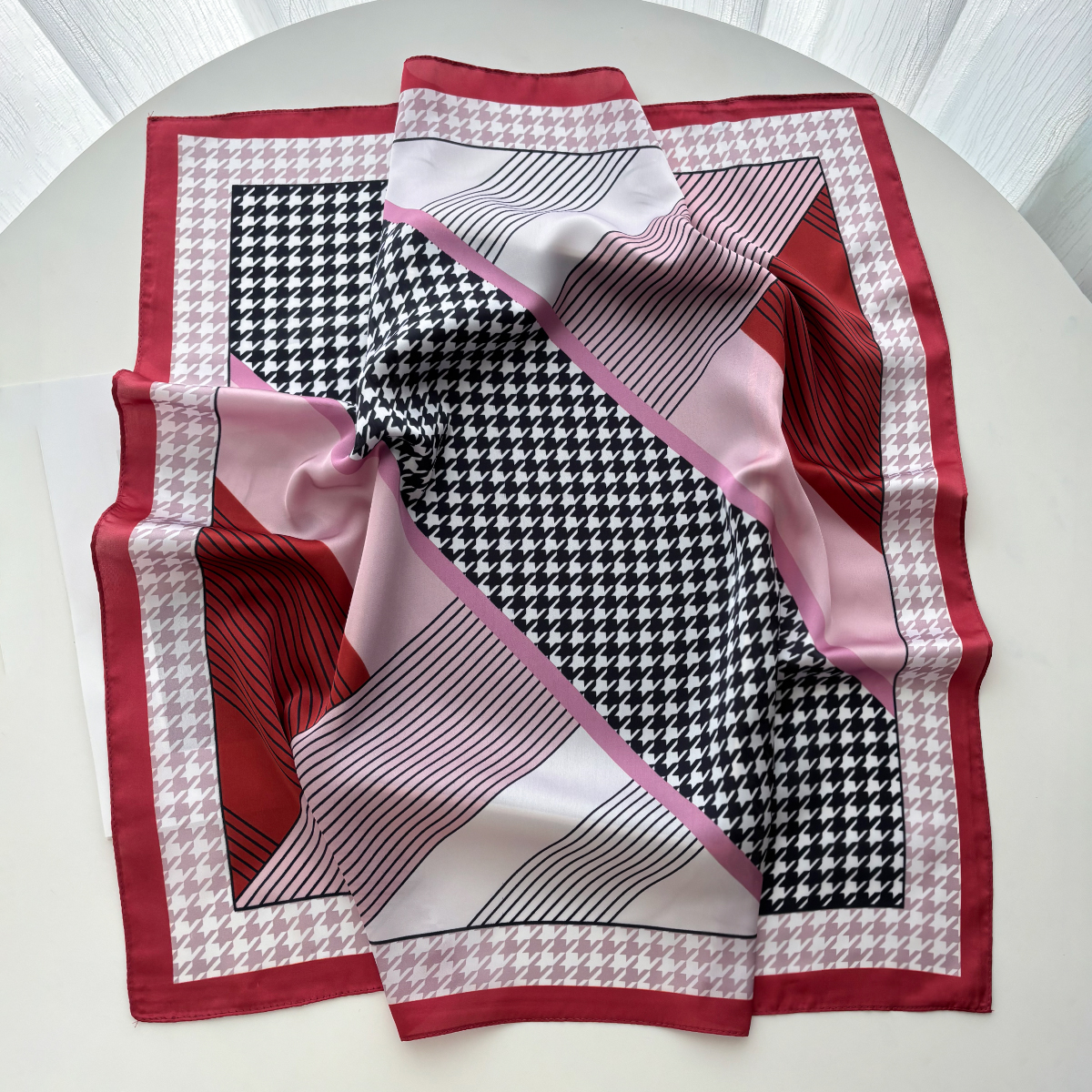 New Printed Square Scarf For W – обзор и цена Scarf Silk Square