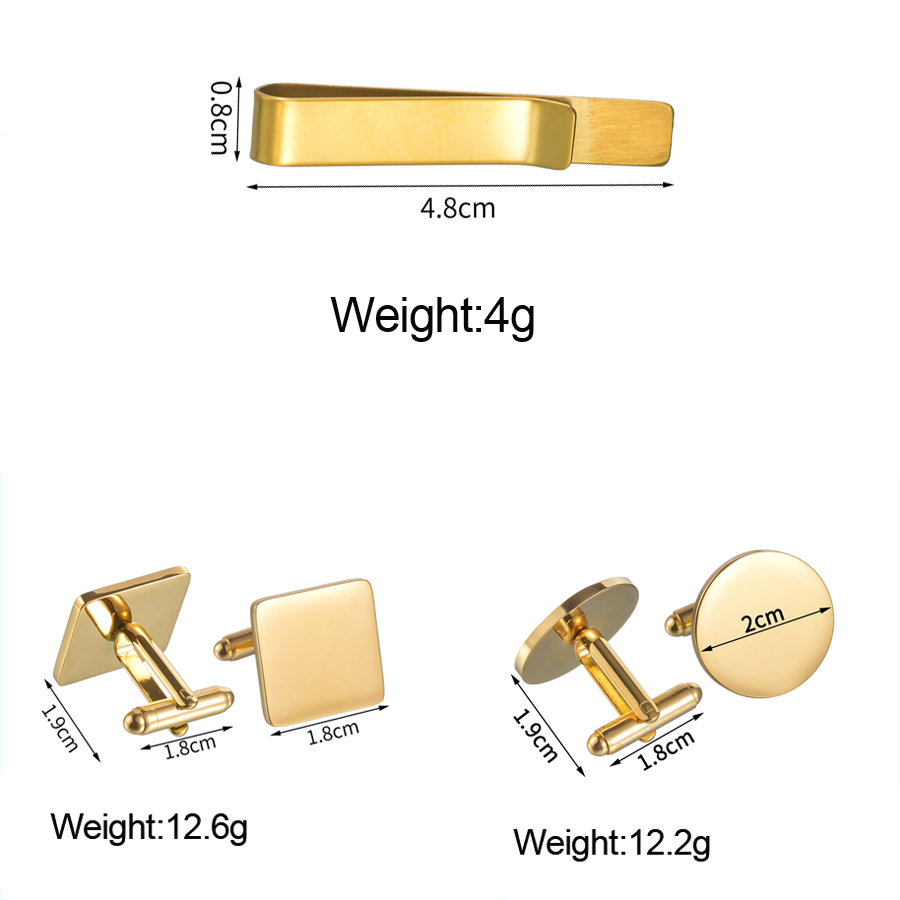 Freeteeme New Fashion Cufflink – обзор и цена Tie Bar Set Gift