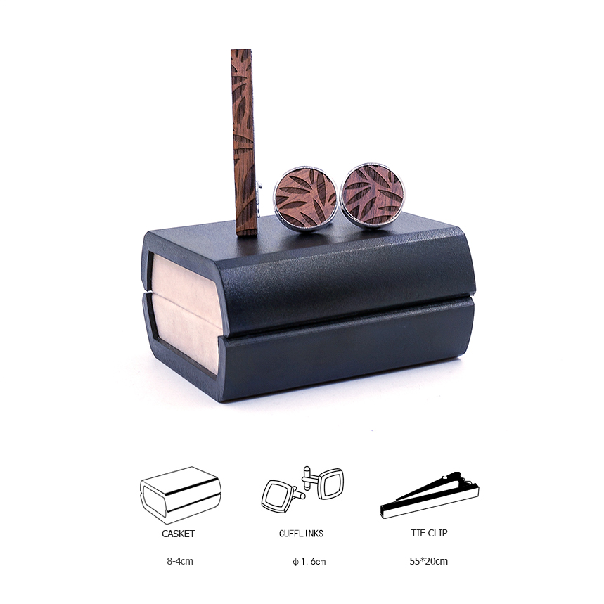 2019 CUFFLINKS TIE CLIPS SET M – обзор и цена Tie Bar Set Gift