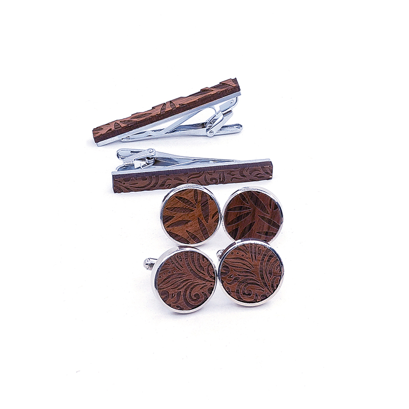 2019 CUFFLINKS TIE CLIPS SET M – обзор и цена Tie Bar Set Gift