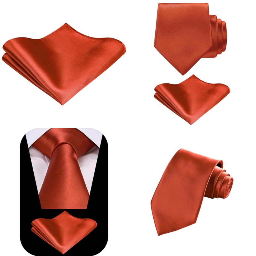 Solid Satin Woven dyed Color F – обзор и цена Pocket Square Set