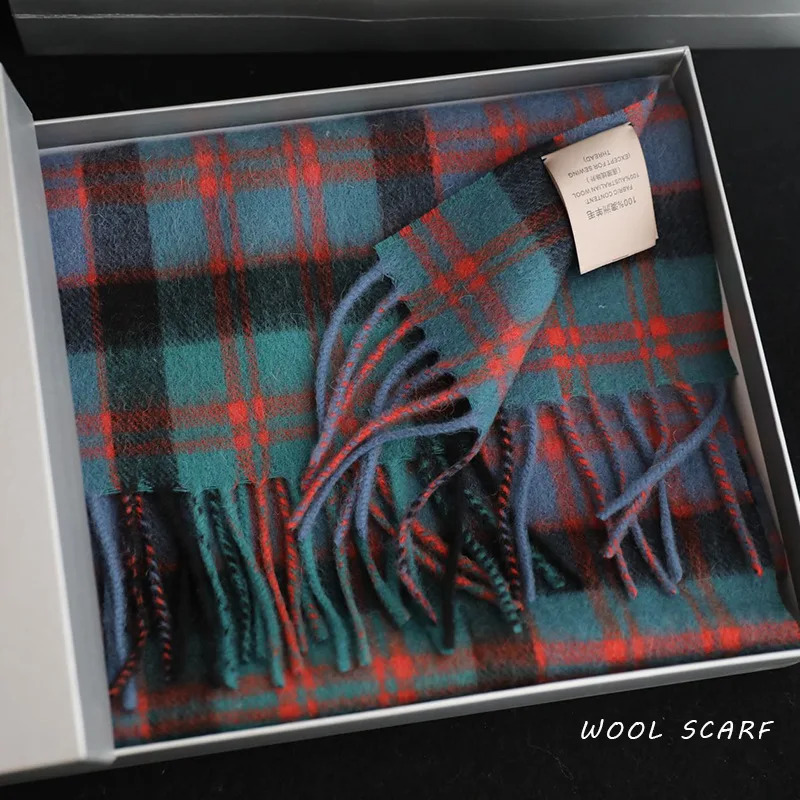 High Quality 100% Wool Scarf M – обзор и цена Muffler Men Wool