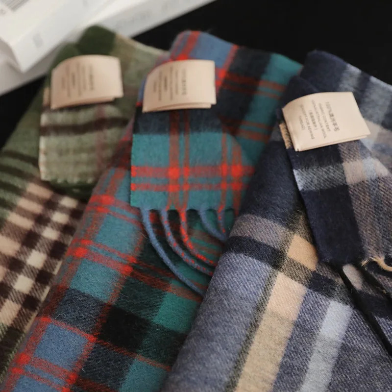 High Quality 100% Wool Scarf M – обзор и цена Muffler Men Wool
