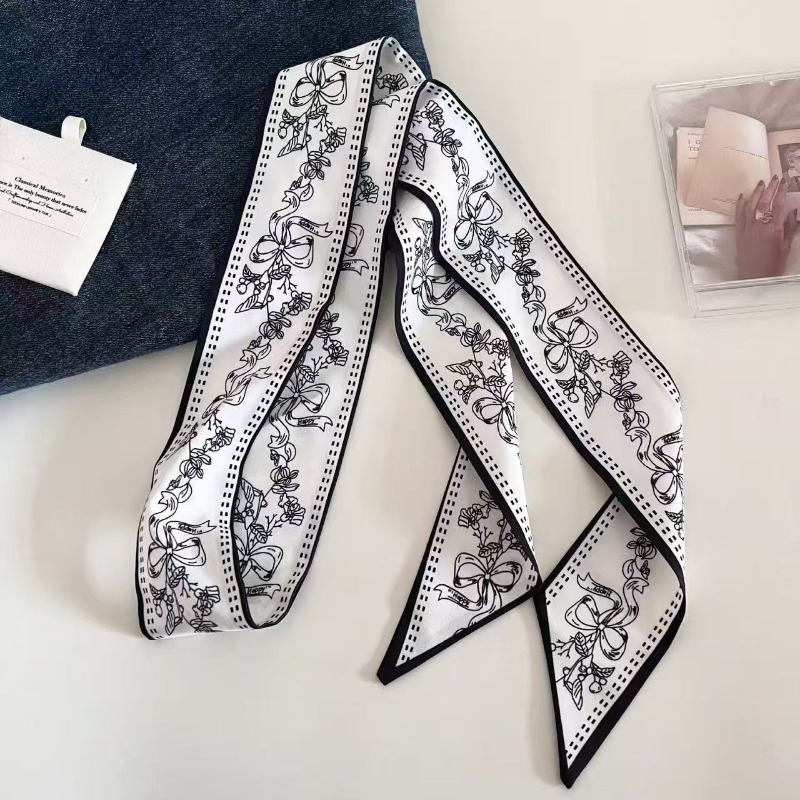 Black White Double Sided Paisl – обзор и цена Ascot Neck Scarf