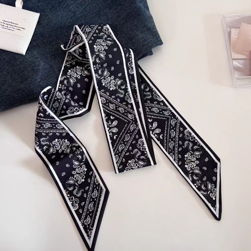 Black White Double Sided Paisl – обзор и цена Ascot Neck Scarf