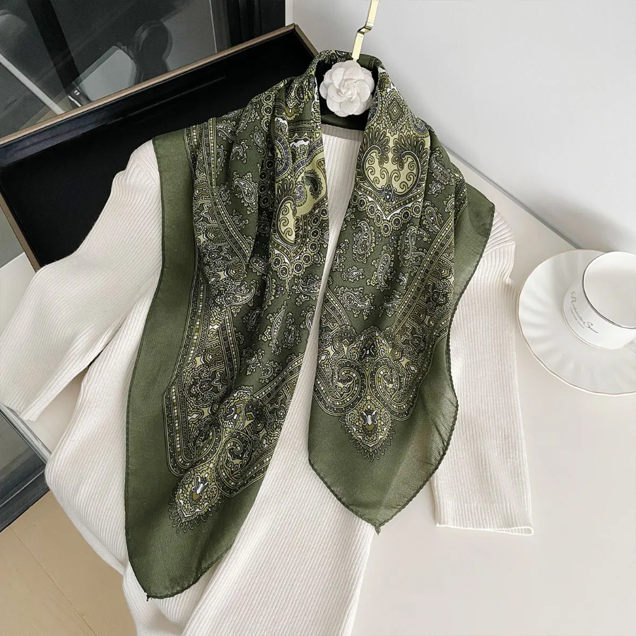 New Fashion 70X70cm Women's Sc – обзор и цена Bandana Cotton