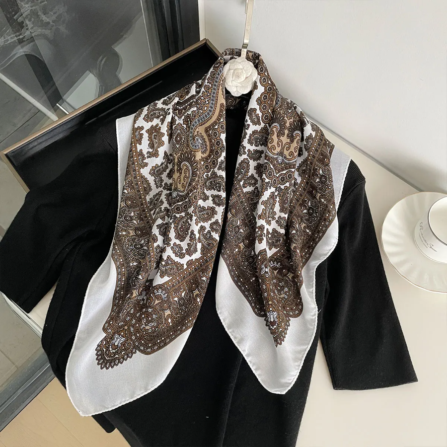 New Fashion 70X70cm Women's Sc – обзор и цена Bandana Cotton