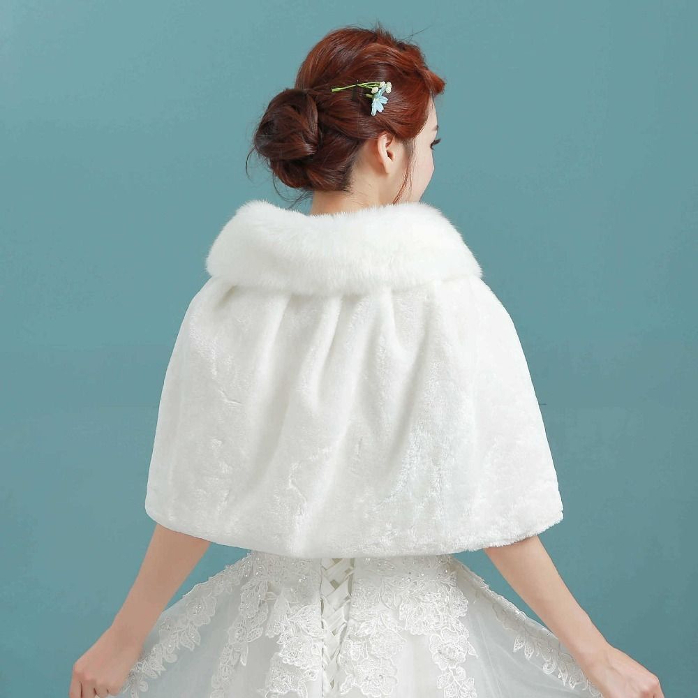 White Womens Winter Thicken Pl – обзор и цена Stole Wedding Shawl