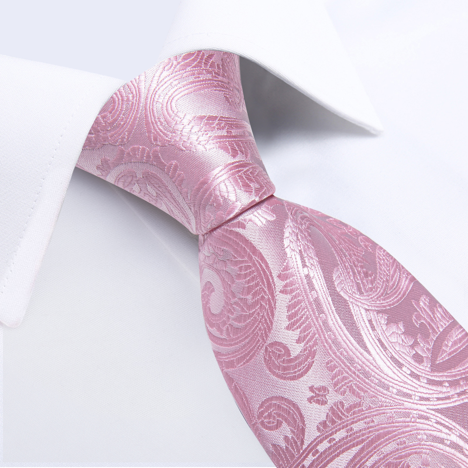 Pink Striped Floral Solid Pais – обзор и цена Silk Tie Striped