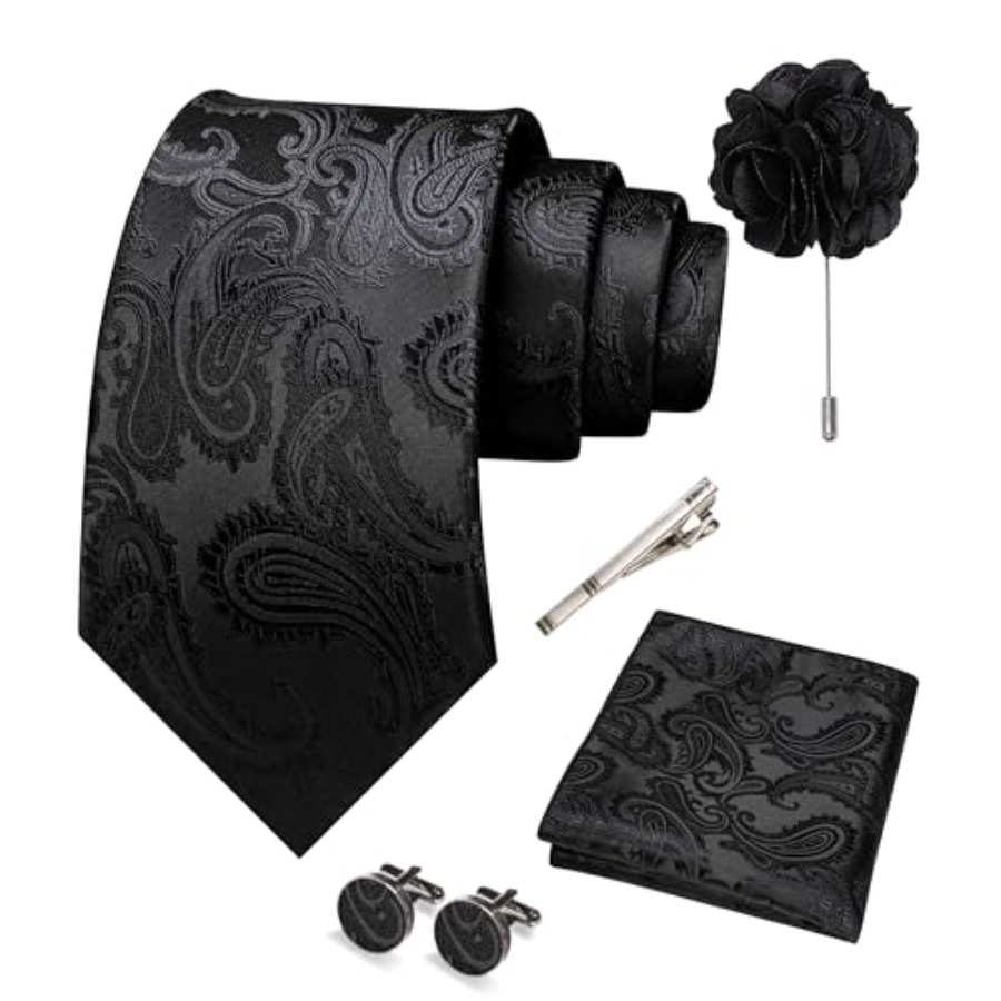Mens Paisley Tie and Pocket Sq – обзор и цена Pocket Square Set