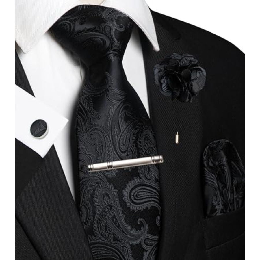 Mens Paisley Tie and Pocket Sq – обзор и цена Pocket Square Set