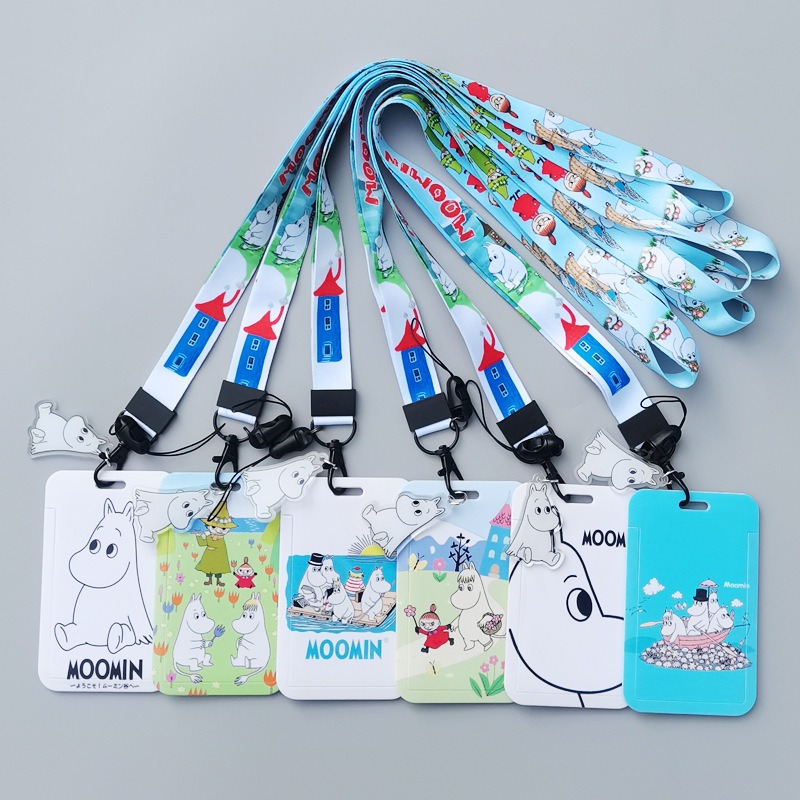Moomin Cartoon Hard Card Holde – обзор и цена Lanyard Badge Holder