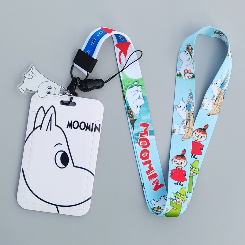 Moomin Cartoon Hard Card Holde – обзор и цена Lanyard Badge Holder