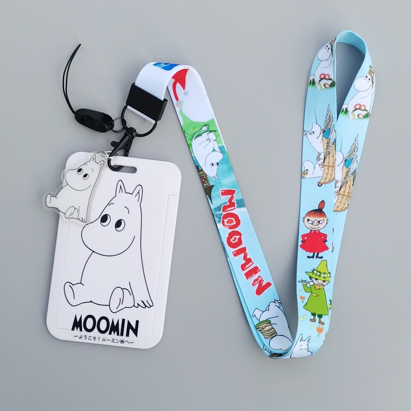 Moomin Cartoon Hard Card Holde – обзор и цена Lanyard Badge Holder