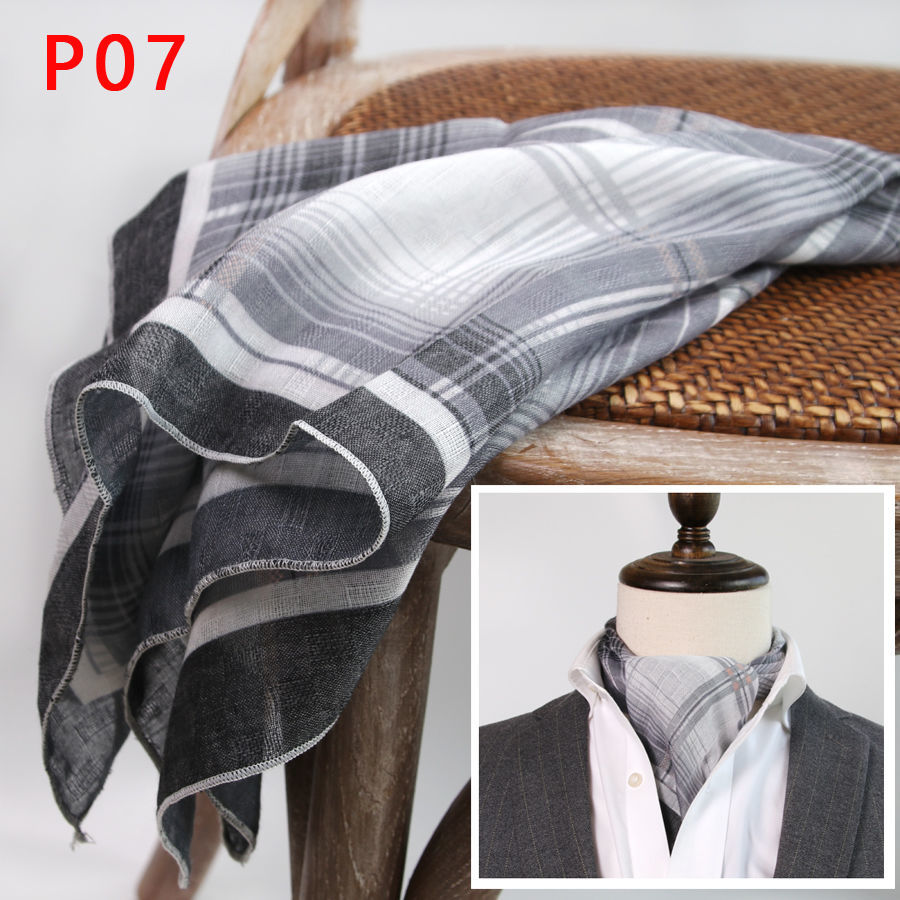 Men's Square Scarf with Button – обзор и цена Scarf Silk Square