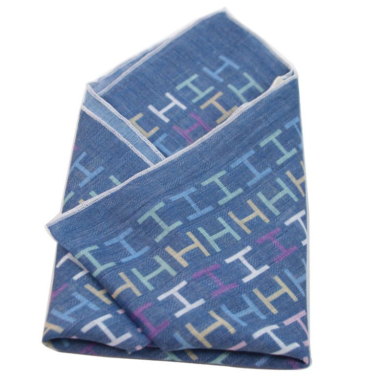 Men's Square Scarf with Button – обзор и цена Scarf Silk Square