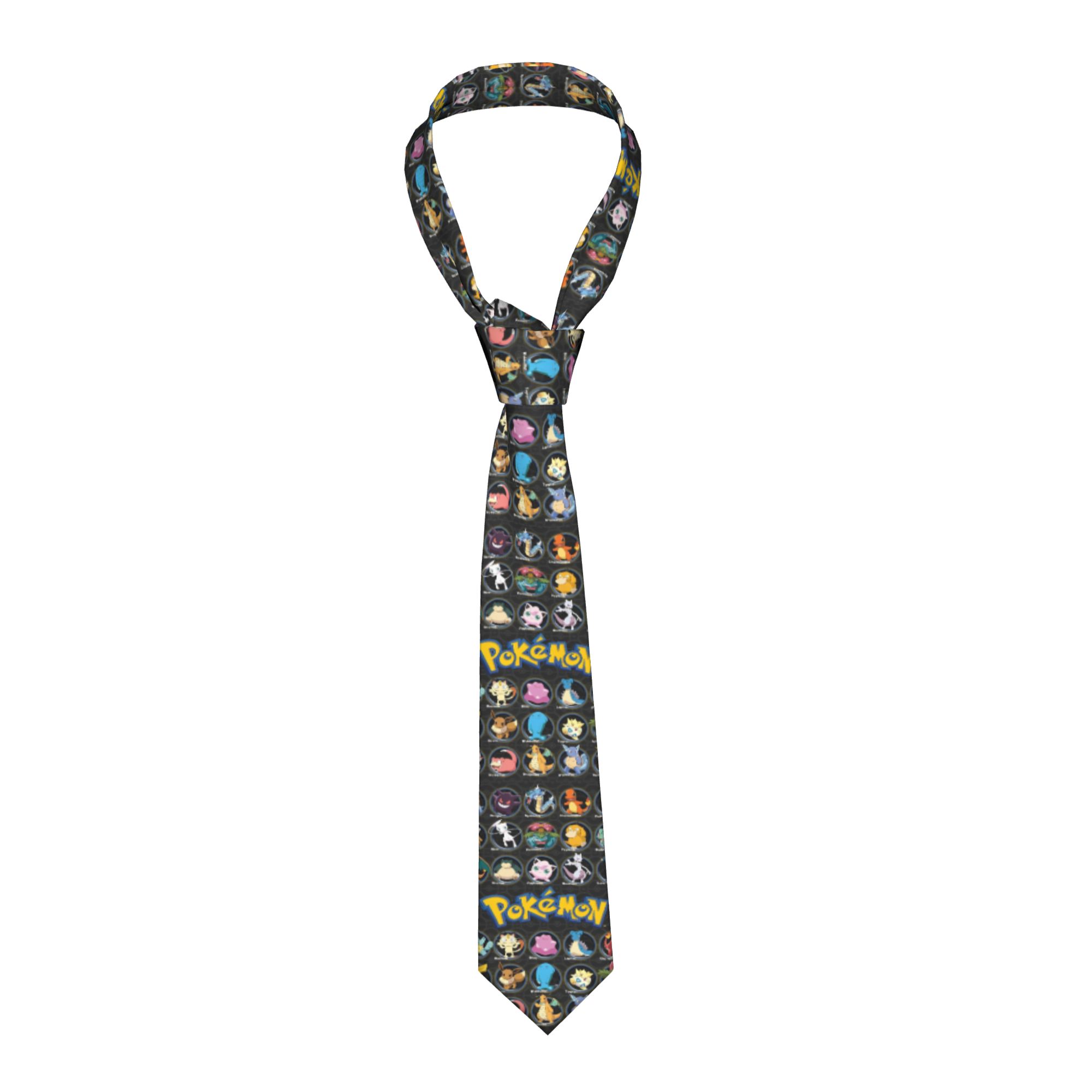 Cartoon Pokemon Characters Nec – обзор и цена Skinny Tie Men