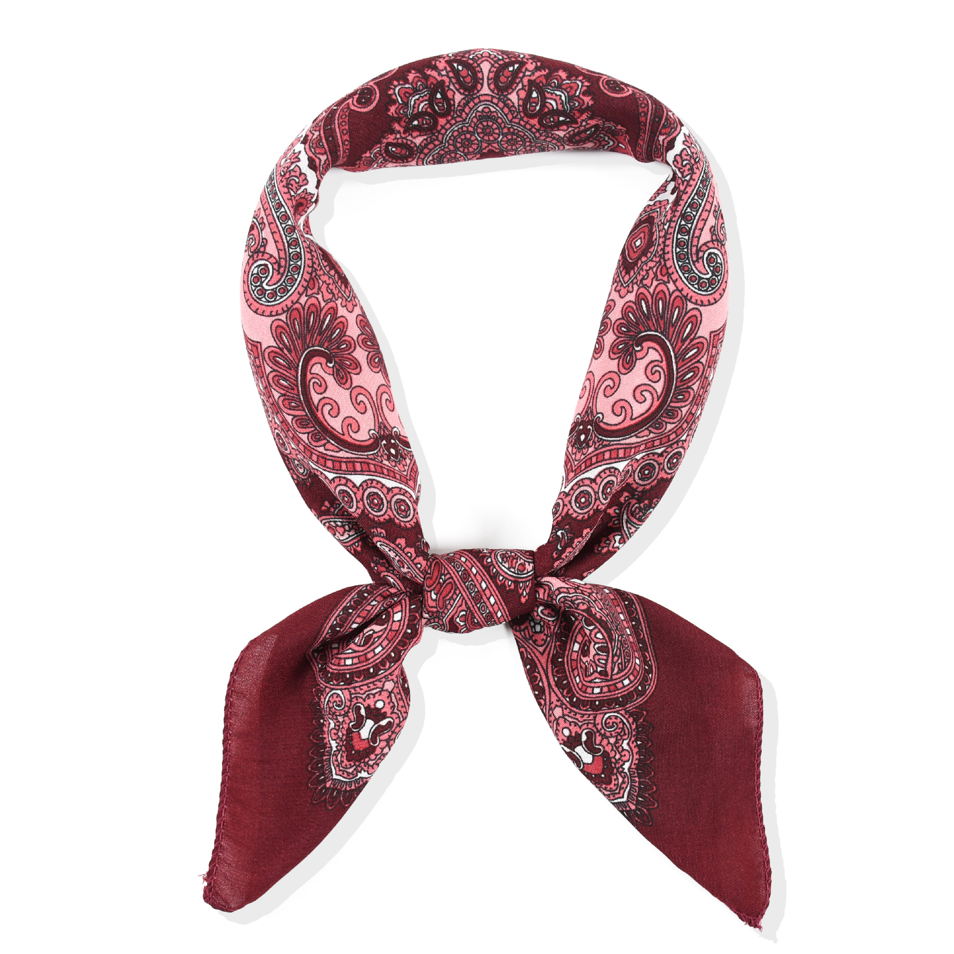 70*70cm Women Retro Floral Rus – обзор и цена Bandana Cotton
