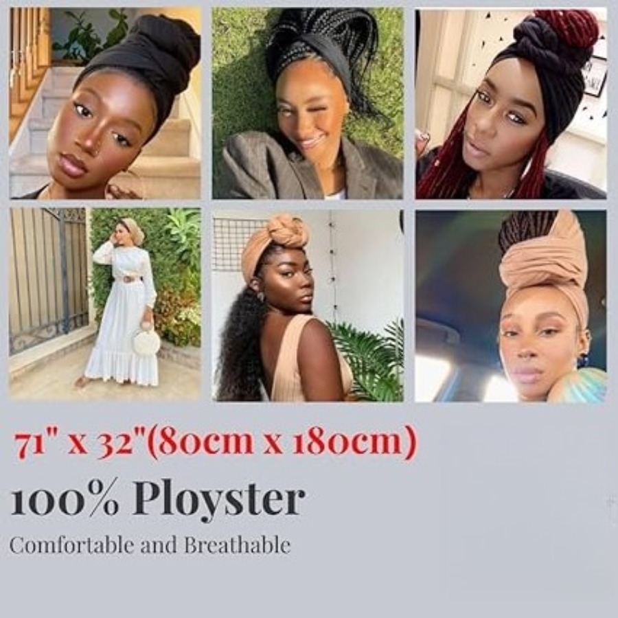 Muslim Hijab for Women Scarf L – обзор и цена Head Wrap Turban