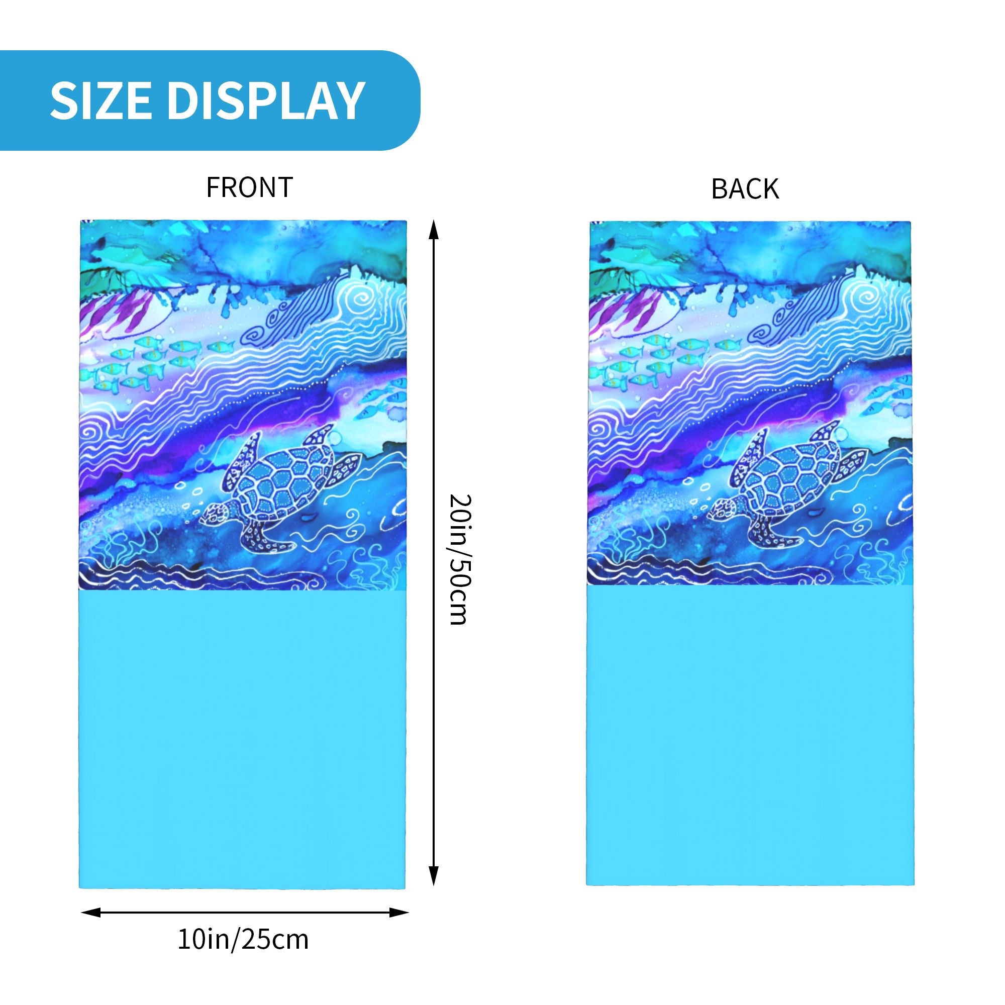 Custom Ocean Turtle Dive Winte – обзор и цена Neck Warmer Tube